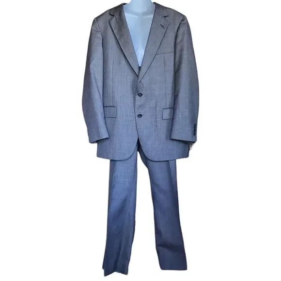The Sansabelt Suit Mens 40R BrownUSA Piece Suit With Dress Pants